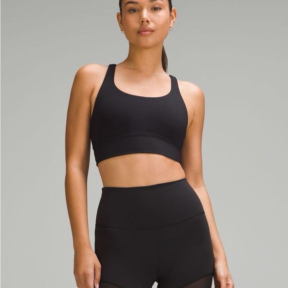 lululemon athletica Other - lululemon Black Energy Longline Sports Bra
Medium Support